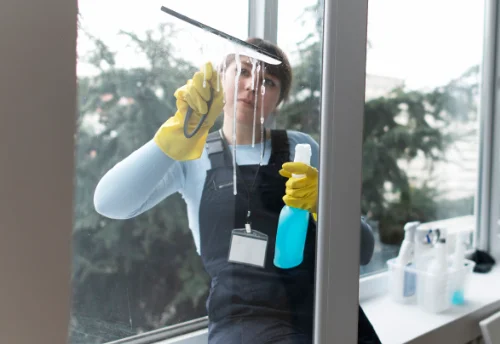 Nettoyage de vitres intérieures et extérieures à Mornas